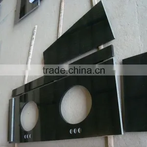 Absolute Black Granite Vanity Tops for Hotel Project thumbnail-1