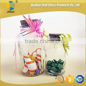 600ml Clear Glass Wishing Bottle With Wishing Stars thumbnail-5
