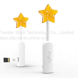 APP Controlled Bluetooth Rechargeable Musical Lollipop With Micro SD Card thumbnail-1