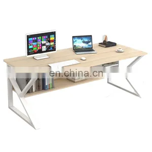 Modern Home Office Furniture Simple Wood Computer Study Table Desk Wooden Executive Computer Office Desks With Drawer thumbnail-1