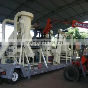 Argentina 2-3T/H Mobile Wood Pellet Production Line thumbnail-1