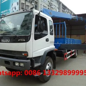 Isuzu Brand 4*2 LHD FVR 6.3T Telescopic Crane Boom Mounted on Truck for Sale thumbnail-3