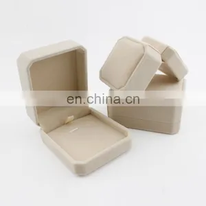 ENO Cheap Necklace Ring Wholesale Luxury Earrings Gift Velvet Custom Packaging Jewelry Box thumbnail-1