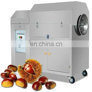 Stainless Steel Multi-function Rotary Peanut Roasting Machine/Peanut Electric Roaster Machine for Sale thumbnail-2