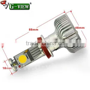 Waterproof Car Led Headlight 1800lm H4 H7 H8 H9 H10 H11 9005 9006 With High Lumen thumbnail-1