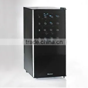 FUXIN:JC-78DLW.Dual Zone Wine Cooler With 32Bottles,/Wine Furniture/White Wine Cooler thumbnail-1