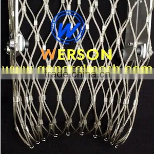 Stainless Steel Webnet Trellis for Balustrade, Green Walls | Generalmesh thumbnail-2