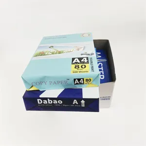 Multi Purpose A4 Paper 80GSM Pulp Office White A4 Paper 80 Gsm 210mm x 297mm MAIL+siri@sdzlzy.com thumbnail-2