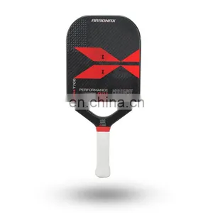 Thermoformed TorayT700 Carbon Fiber Exposed 3K Patterned Carbon Friction Skin USAPAPickleball Paddle thumbnail-4