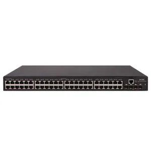 H3C 5130S-52S-EI-H1 Enterprise Switch - 48 Gigabit Ethernet + 4 SFP+ 10GE Ports, Layer 2/3 Managed Switch thumbnail-1