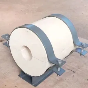 Long Heat Transmission Network Steam Overhead Sliding Vermiculite Insulation Pipe Support thumbnail-5