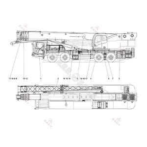 Genuine & OEM Spare Parts Catalog SANY Crane Parts Name for SANY Cranes thumbnail-2