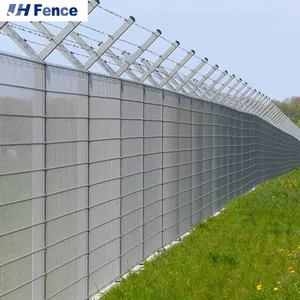 Hight Quality Hot Dipped Galvanized Anti-Cut Anti-Climb/ Superior Coating Security Mesh Border Fencing Wall Fence thumbnail-1