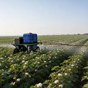 Vigorun SPRY600 Boom Sprayer, Remote Control Distance 200M Gasoline Engine Type Spraying Machine for Cotton Fields thumbnail-1