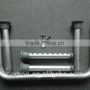 Adjustable Aluminum Shower Stool With Backrest thumbnail-4