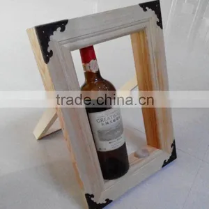 Wooden Wine Rack, Wine Bottle Display Shelf, Wholesale Red Wine Rack Holder thumbnail-1