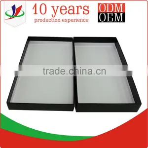 Cardboard Paper Matte Black Gift Box thumbnail-3