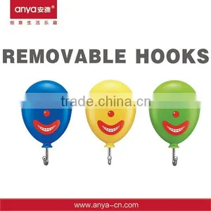 D647 Excellent Quality Robe Hook ABS Material Hook Plastic Kitchen Hook thumbnail-1