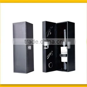 Elegant Red Wine Box With Wine Stopper thumbnail-1