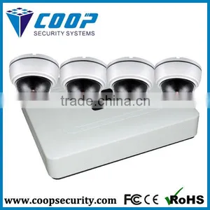 Low Consumption ONVIF Embeded LINUX OS HI3518 1/4" Progressive Scanning CMOS Sensor CCTV Cam NVR KIT thumbnail-1