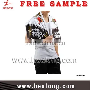 Sublimation Customized Logo Gym Sport Personalized Cleaning Cartoon Towel Design thumbnail-5