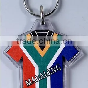 Custom Printing Key Rings/ T-Shirt Clear Keyring - Takes Printed Insert thumbnail-3