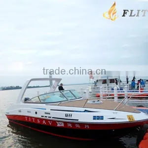 Flit Factory Price Luxury Fishing Yacht Work Boat Half Cabin thumbnail-1