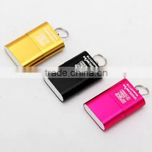 High Speed Mini Smart USB 2.0 Card Reader SD TF T-Flash Memory Card Reader Adapter thumbnail-1