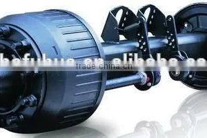 Germany Type Semi Trailer&heavy Truck Axle 16000KGS thumbnail-1