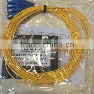 1x4 Single Mode Optic Fiber PLC Splitter thumbnail-2