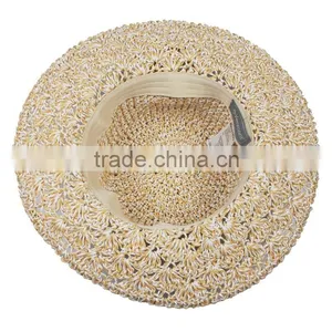 Handmade New Custom Short Birm Straw Boater Hat thumbnail-5