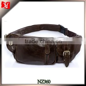 Men's Genuine Leather Fanny Waist Packpack Bum Hip Shoulder Clutch Bag Handbag thumbnail-1