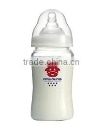 2014 Free Sample Standard Glass Bpa Free Feeding Bottle, Juice Feeding Bottle,glass Bulk Baby Bottles thumbnail-1