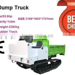 Dumper Truck for Sale,53hp,load 2280kgs,Hydrostatic Transmission With CE thumbnail-1