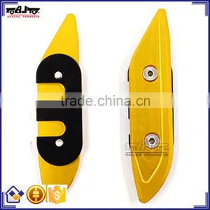 BJ-MHC-YA002 Professional Tuning Parts CNC Aluminum Motorcycle Golden Side Mirror Cover Caps Hole Cover for Yamaha T MAX 530 201 thumbnail-2