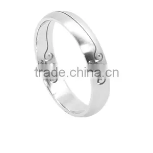 Stainless Steel Jewelry Rings Stainless Steel Wire Cut Ring thumbnail-2