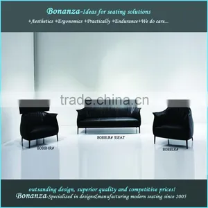 New Modern Hot Selling Price Cheap Latest Italian Leather Sofa Design With kd Iron Legs thumbnail-2