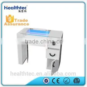 White Manicure Table UV Lamp Table for Manicure Stores thumbnail-1