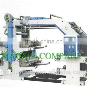 China High Quality Hot Sale Flexo 4 Color Plastic Printing Machine for Plastic Bag thumbnail-1