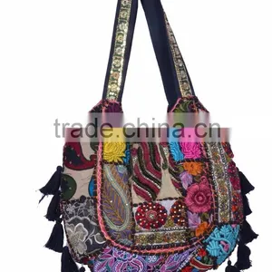 Gujrati Patch Work Shoulder Banjara Bag thumbnail-1