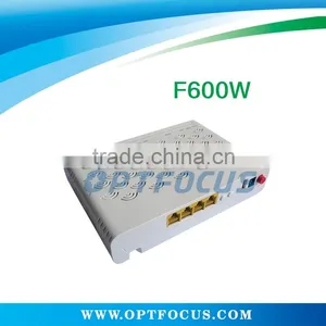4GE + 2 Voice Port + WIFI,support H.248 and SIP Protocol, ZTE F660 GPON ONU thumbnail-1