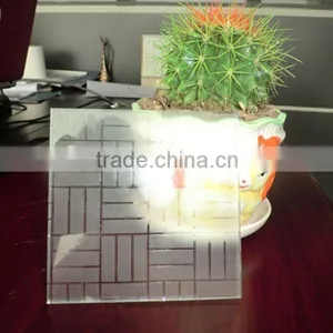 4-19mm Acid Etched Glass/clear Frosted Glass Price thumbnail-4