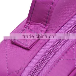 Nylon Quilted Cosmetic Travel Bag thumbnail-2
