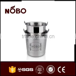 Champagne Stainless Steel Ice Bucket With Portable Handle thumbnail-4