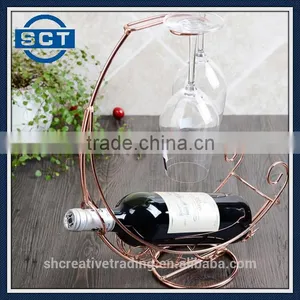 European Hanging Style Red Wine Bottle Rack thumbnail-2