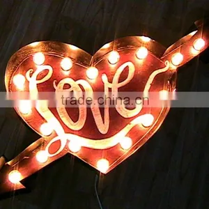 Weeding Ornament LOVE LED Marquee Letter thumbnail-3
