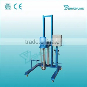 Homogenizer Mixer Type High Shear Mixer With Stainless Steel Moveable Pneumatic Lifting for Cosmetic thumbnail-3
