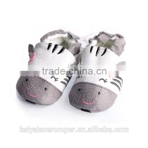 Cow Baby Shoes,Soft Sole Leather Baby Infant Toddler Kids Children Gift Cow White Shoes Quality Choice thumbnail-1