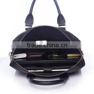 Carrying Leather Laptop Document Bag thumbnail-3