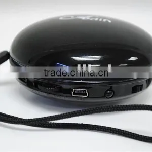 Plastic Hamburger Portable Vibration Speaker With FM&TF thumbnail-1